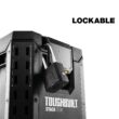 TOUGHBUILT STACKTECH Compact 10.4-in Black Plastic Lockable Tool Box