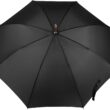 Totes Eco Auto Open Umbrella Classic Wooden J Stick Handle with Easy Grip - Windproof, Rainproof and Durable Canopy Design – Versatile Travel, Perfect for Rainy Days - 3