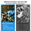 KOMOK Electric Pruning Shears with LED Display, Professional Cordless Electric Pruner