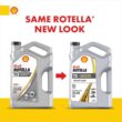 Shell Rotella T5 Synthetic Blend 10W-30 Diesel Engine Oil (1-Gallon, Case of 3) - 5
