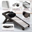 Gramercy Food Slicer With Cut-Resistant Gloves - Mandoline for Vegetables, Potatoes, Cucumbers