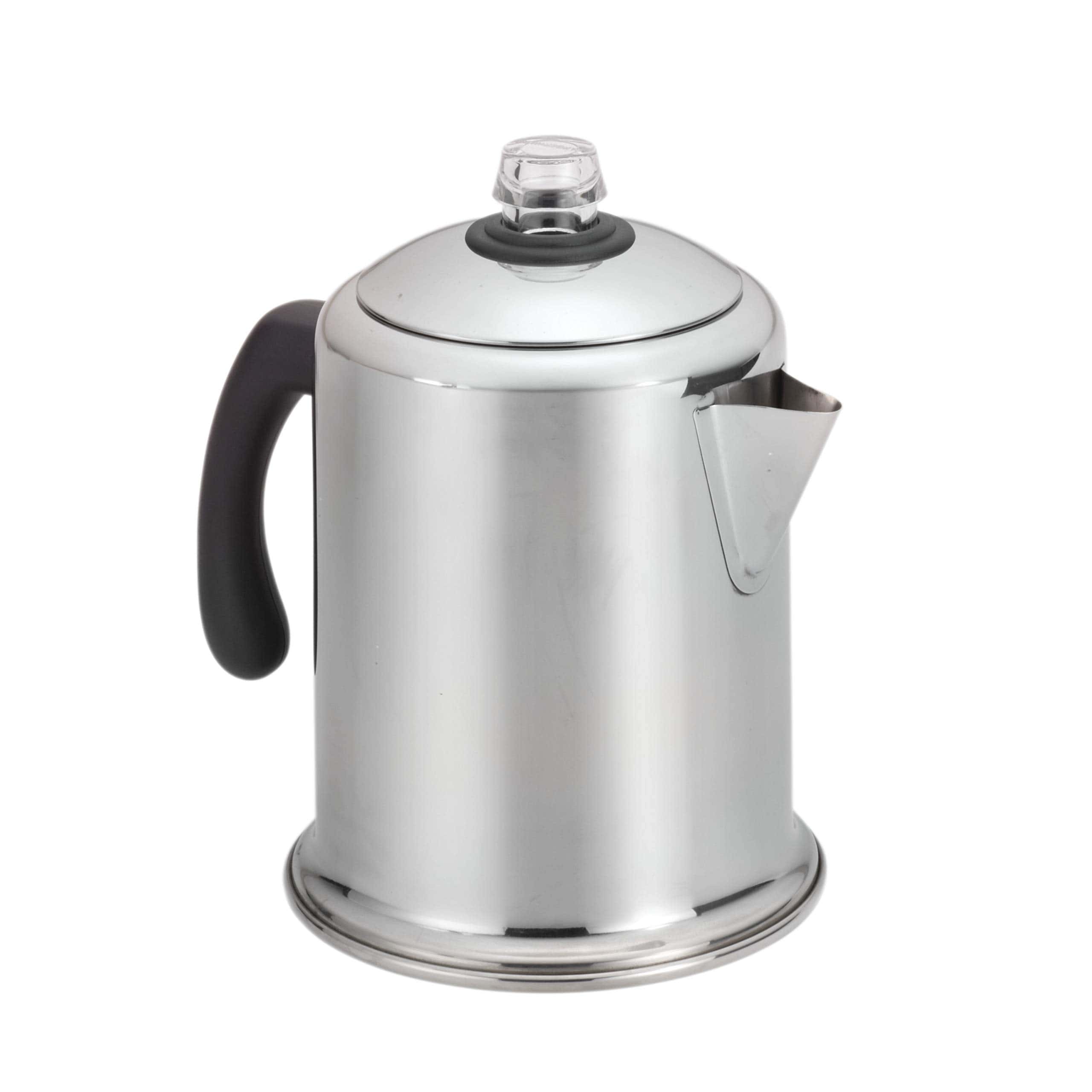 Farberware 50124 Classic Yosemite Stainless Steel Coffee Percolator - 8 Cup, Silver Farberware 50124 Classic Yosemite Stainless Steel Coffee Percolator - 8 Cup, Silver - Image 8
