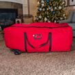 Santa's Bags Rolling Duffle Bag Tree Storage Bag - Big Wheeled 9 Foot Christmas Tree Storage Bag