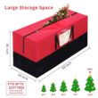 Navtue Waterproof Christmas Tree Storage Bag- Fits Up 10 Ft Tall Artificial Trees