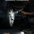 AstroAI Tire Inflator Air Compressor Cordless with 20V Rechargeable Li-ion Battery 150 PSI Portable Handheld Air Pump
