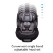 Safety 1st Grow and Go All-in-One Convertible Car Seat, Rear-facing 5-40 pounds, Harvest Moon