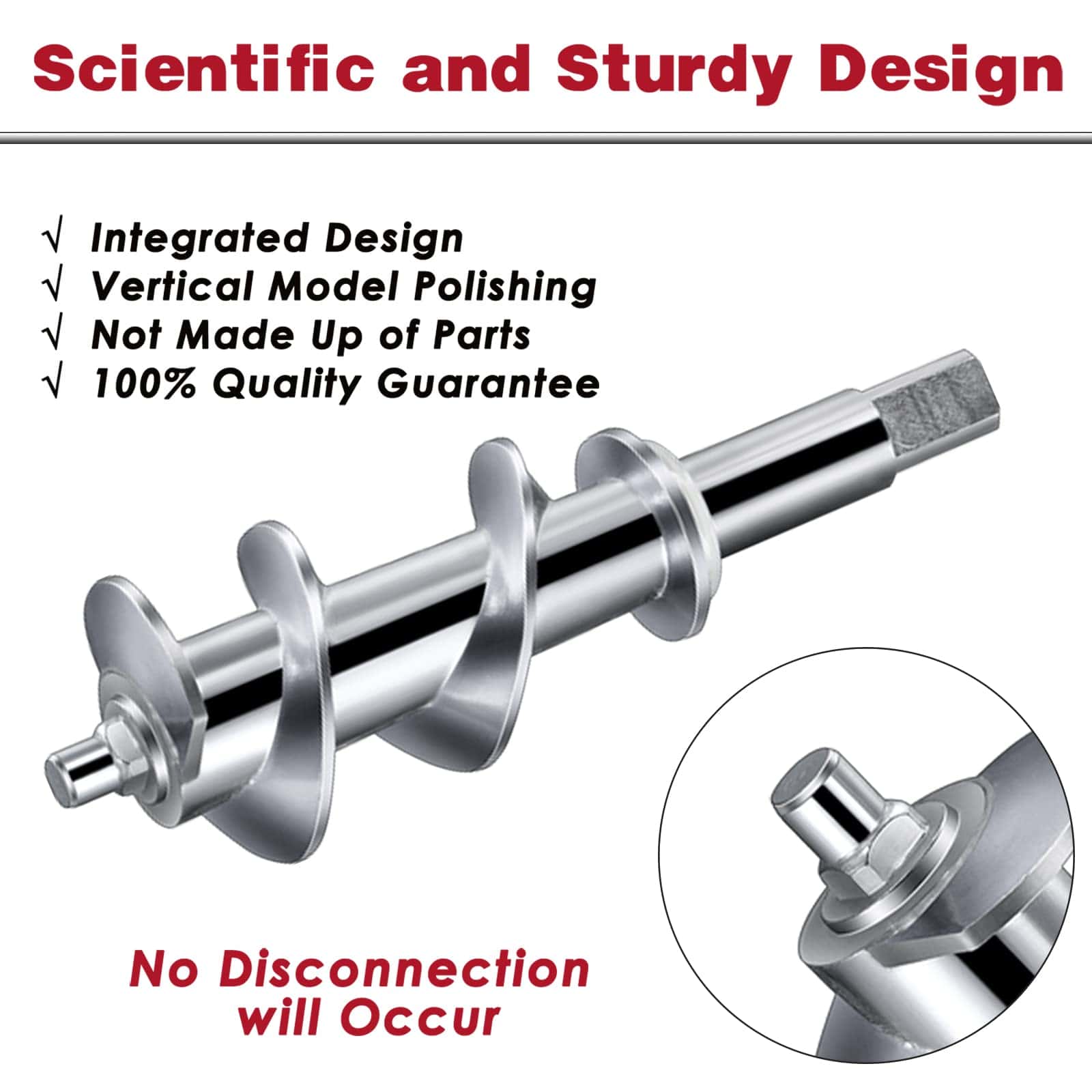 Metal Food Grinder Attachments for KitchenAid Stand Mixers Metal Food Grinder Attachments for KitchenAid Stand Mixers - Image 4