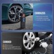 Hafuloky Tire Inflator Portable Air Compressor - 180PSI & 20000mAh Portable Air Pump, Accurate Pressure LCD Display