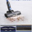 MIBODE Cordless Vacuum Cleaner, Powerful Stick Vacuum with 3 Suction Modes, Max 45Mins Runtime Rechargeable Vacuum