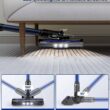 MIBODE Cordless Vacuum Cleaner, Powerful Stick Vacuum with 3 Suction Modes, Max 45Mins Runtime Rechargeable Vacuum