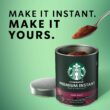 Starbucks Premium Instant Coffee, Dark Roast, Arabica Beans, 3 Pack (3.17 Oz Each)