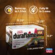 Duraflame 2.5 Pound 1.5 Hour Long Burn Time Indoor Outdoor Quick Light Fire Log for Camping, Firepits, Bonfires, and Fireplaces (6 Pack) - 3