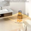 Dreo Electric Space Heater for Bathroom and Indoor, Portable Heater, 1500W Safe and Quiet PTC Ceramic Heater