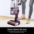 Shark LA702 Rotator Pet Lift-Away ADV Upright Vacuum with DuoClean PowerFins HairPro & Odor Neutralizer Technology, Wine Purple, 0.8 Qt. Dust Cup - 6