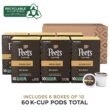 Peet's Coffee, Medium Roast K-Cup Pods for Keurig Brewers - Big Bang , 10 Count (Pack of 6), Packaging May Vary