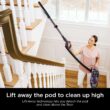 Shark LA702 Rotator Pet Lift-Away ADV Upright Vacuum with DuoClean PowerFins HairPro & Odor Neutralizer Technology, Wine Purple, 0.8 Qt. Dust Cup - 3
