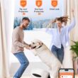 GiveBest Electric Wall Heater with WiFi and Remote Control, Floor or Wall Mounted Heater, Large Room Coverage