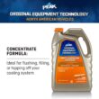 PEAK OET Extended Life Orange Concentrate Antifreeze/Coolant for North American Vehicles, 1 Gal.