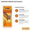 HotHands Insole Foot Warmers - Long Lasting Safe Natural Odorless Air Activated Warmers - 16 Pair , Black