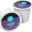 Happy Belly Dark Roast Coffee Pods, Compatible with Keurig 2.0 K-Cup Brewers, 100 Count