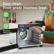 COSORI Food Dehydrator for Jerky, Large Drying Space with 6.48ft², 600W Dehydrated Dryer, 6 Stainless Steel Trays