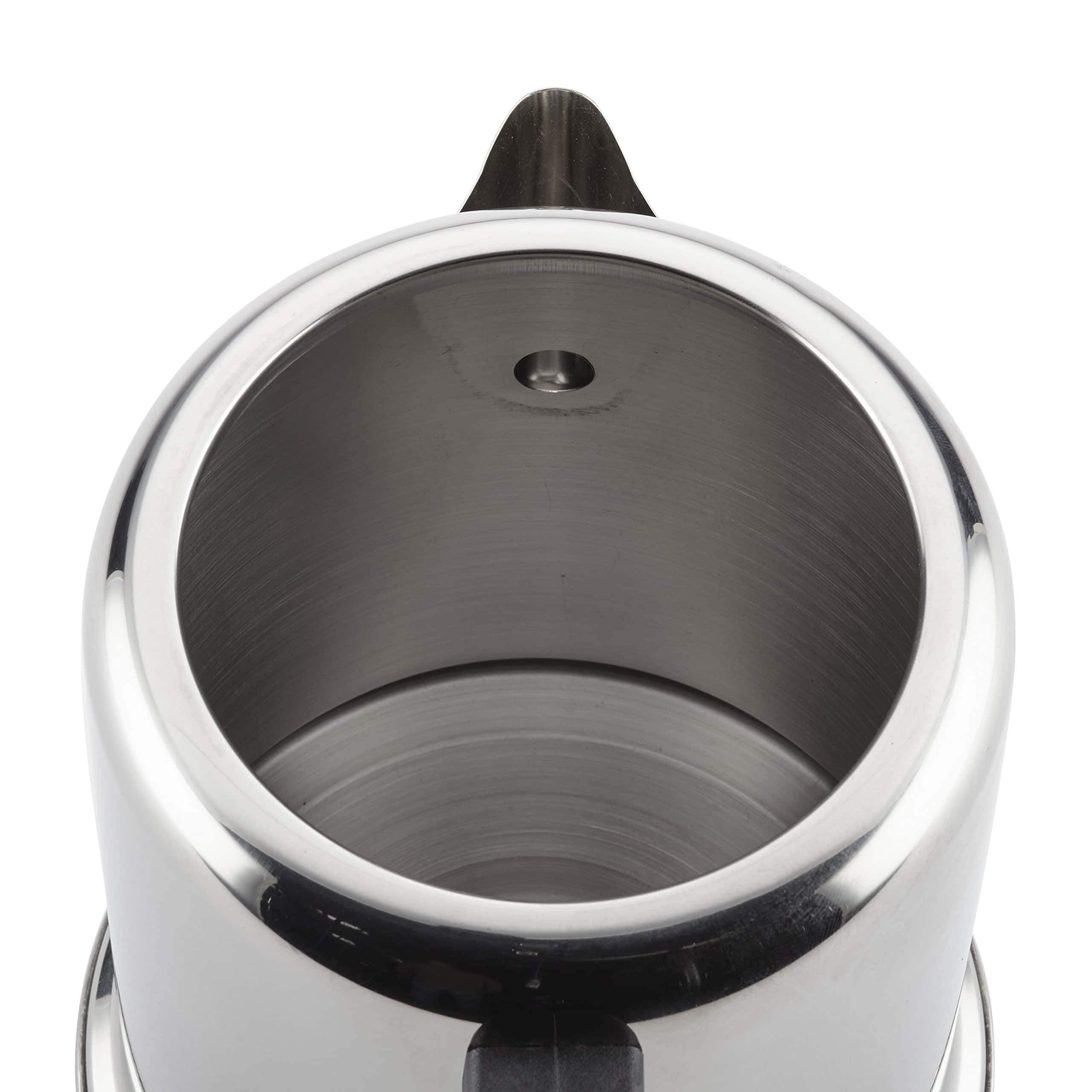 Farberware 50124 Classic Yosemite Stainless Steel Coffee Percolator - 8 Cup, Silver Farberware 50124 Classic Yosemite Stainless Steel Coffee Percolator - 8 Cup, Silver - Image 5