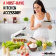 Mueller Pro-Series 10-in-1, 8 Blade Vegetable Chopper, Onion Mincer, Cutter, Dicer, Egg Slicer with Container
