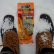 HotHands Insole Foot Warmers - Long Lasting Safe Natural Odorless Air Activated Warmers - 16 Pair , Black