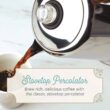 Farberware 50124 Classic Yosemite Stainless Steel Coffee Percolator - 8 Cup, Silver Farberware 50124 Classic Yosemite Stainless Steel Coffee Percolator - 8 Cup, Silver