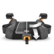 Chicco GoFit Plus Backless Booster Car Seat with LATCH Attachment and Quick-Release LATCH Removal, Iron/Black