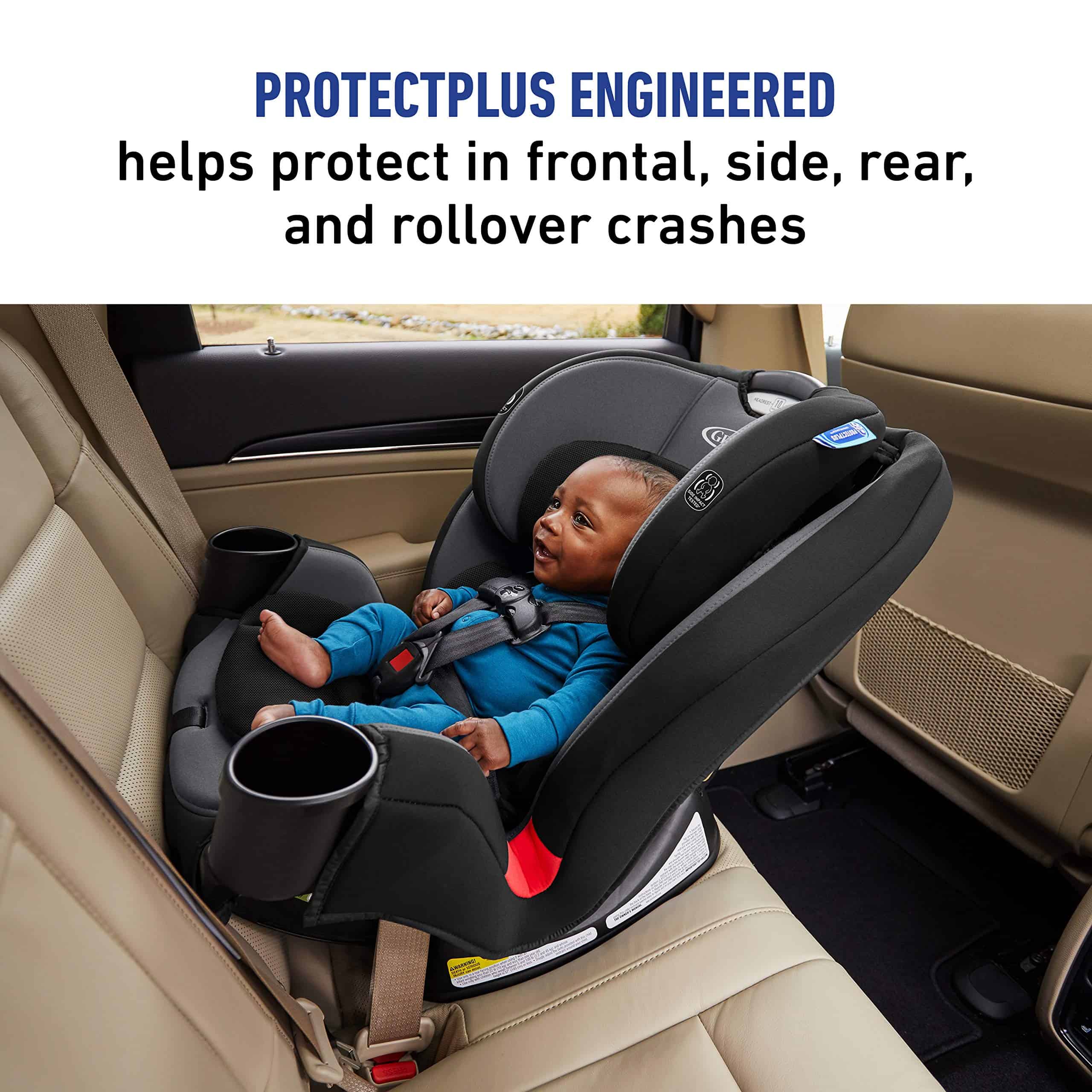 Graco TriRide 3 in 1 Car Seat | 3 Modes of Use from Rear Facing to Highback Booster Car Seat, Clybourne Graco TriRide 3 in 1 Car Seat | 3 Modes of Use from Rear Facing to Highback Booster Car Seat, Clybourne - Image 5