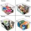 ClearSpace X-Large Plastic Storage Bins With Lids - Perfect for Kitchen, Pantry, Fridge Organization and Storage