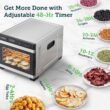 COSORI Food Dehydrator for Jerky, Large Drying Space with 6.48ft², 600W Dehydrated Dryer, 6 Stainless Steel Trays