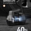 AstroAI Tire Inflator Portable Air Compressor Air Pump for Car Tires - Car Accessories, 12V DC Auto Pump with Digital Pressure Gauge