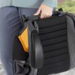 Chicco GoFit Plus Backless Booster Car Seat with LATCH Attachment and Quick-Release LATCH Removal, Iron/Black