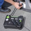 Slime 50122 Flat Tire Puncture Emergency Kit, Includes Sealant and Tire Inflator Pump, 10 Min Fix