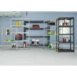 HDX 241592 5-Tier Plastic Garage Storage Shelving Unit in Black (36 in. W x 74 in. H x 18 in. D) HDX 241592 5-Tier Plastic Garage Storage Shelving Unit in Black (36 in. W x 74 in. H x 18 in. D)