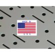 Wall Control 30WRK400BUB 32 in. x 48 in. Metal Pegboard Standard Tool Storage Kit with Blue Pegboard and Black Peg Accessories