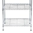 Winado Chrome 5-Tier Metal Freestanding Garage Storage Shelving Unit (13.78 in. W x 59 in. H x 23.62 in. D) Winado Chrome 5-Tier Metal Freestanding Garage Storage Shelving Unit (13.78 in. W x 59 in. H x 23.62 in. D)