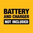 DEWALT 20V MAX 550 PSI 1.0 GPM Cold Water Cordless Electric Power Cleaner with 4 Nozzles (Tool Only)