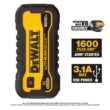 DEWALT 1600 Peak Amp Lithium Jump Starter with USB Power Bank
