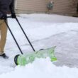 Earthwise 39 in. Dual-Sided Pusher Snow Shovel