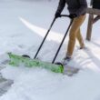 Earthwise 39 in. Dual-Sided Pusher Snow Shovel