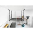 Gladiator GALS44M2KG GearLoft Hammered Granite Adjustable Height Overhead Garage Storage Rack (48 in W x 48 in D)