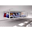 Gladiator GALS48M4JW GearLoft Hammered White Adjustable Height Metal Overhead Storage Rack (48 in W x 96 in D)