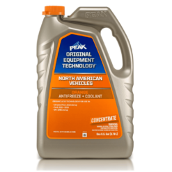 PEAK OET Extended Life Orange Concentrate Antifreeze/Coolant for North American Vehicles, 1 Gal.