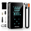 Tire Inflator Portable Air Compressor - Air Pump for Car - 18000mAh Electric Air Compressor (Black)