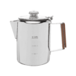 COLETTI Bozeman Camping Coffee Pot – Coffee Percolator – Percolator Coffee Pot for Campfire or Stove Top Coffee Making – 9 CUP