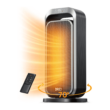 Dreo Space Heaters for Indoor Use, 15 Inch Portable Heater with 70°Oscillation, 1500W Electric Heaters with Remote