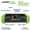 JACKPAK 150 PSI 2,500 Amp Ultra Multi-function 4-in-1 Jump Starter, Air Compressor, Flashlight, and Portable Charger